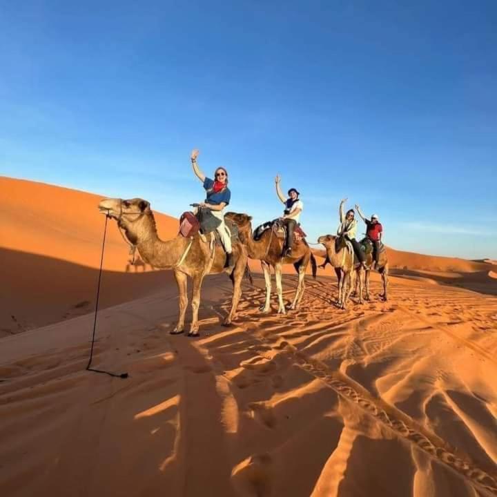 Bivouac Camel Trips Hotel Merzouga Ngoại thất bức ảnh