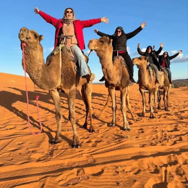 Bivouac Camel Trips Hotel Merzouga Ngoại thất bức ảnh